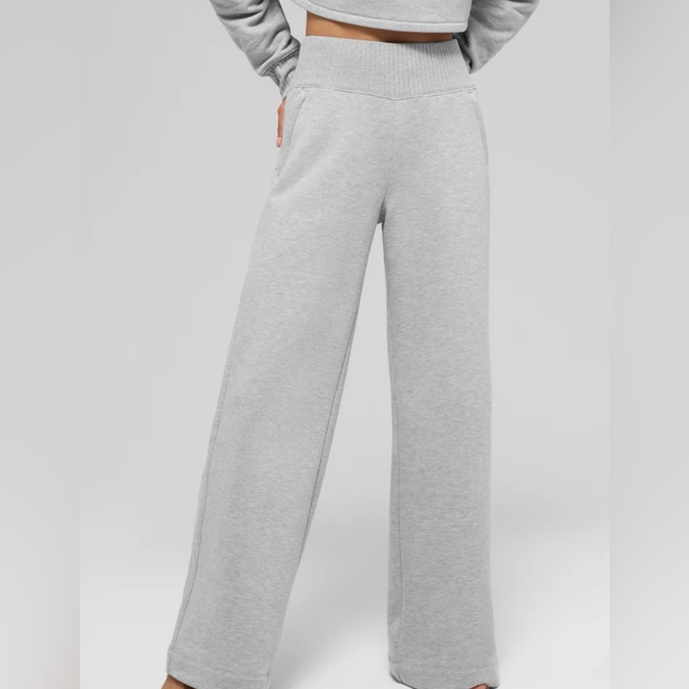 ALO Yoga Serenity Wide-Leg Sweatpants